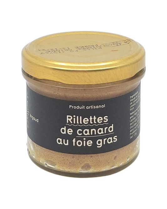 Duck meat rillettes w/ 30% foie gras 鴨肉配30%鴨肝醬  (長時間烹調)  (180g)