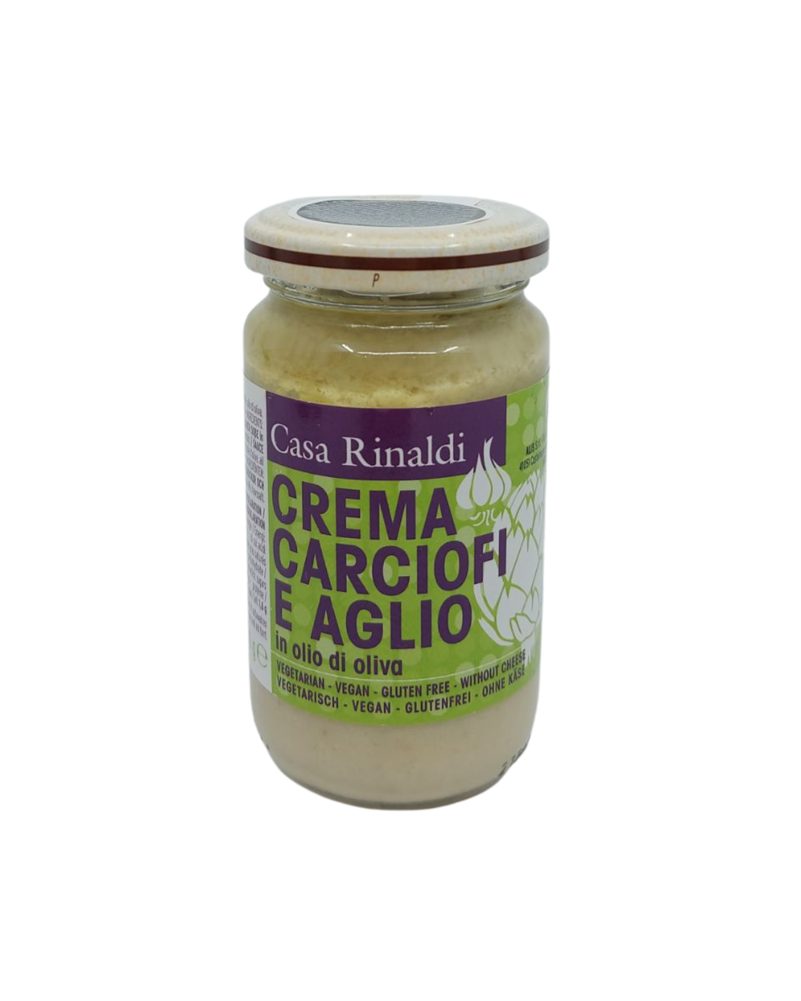 Artichoke and garlic cream