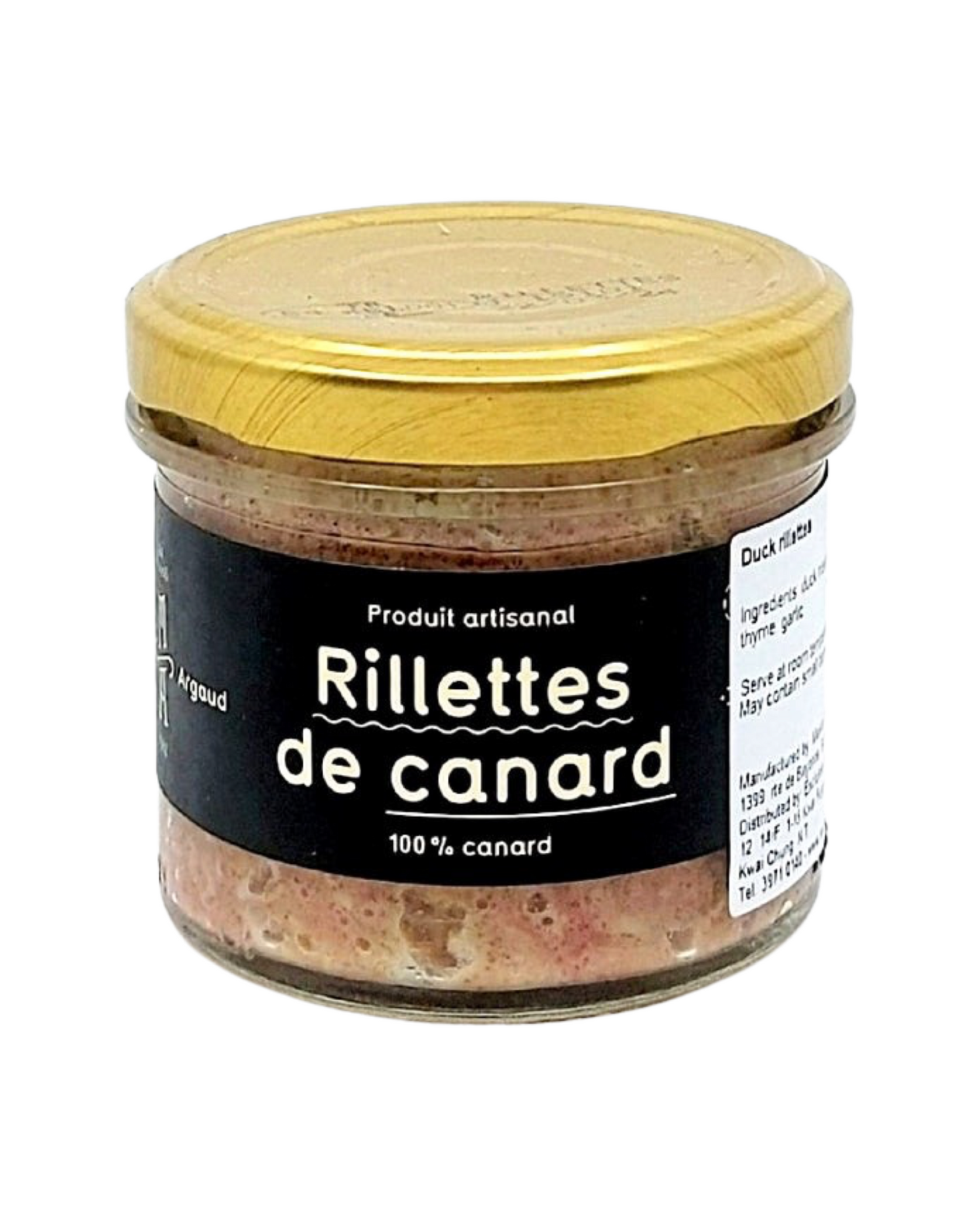 Duck rillettes 傳統法國鴨肉醬   (長時間烹調)    (180g)