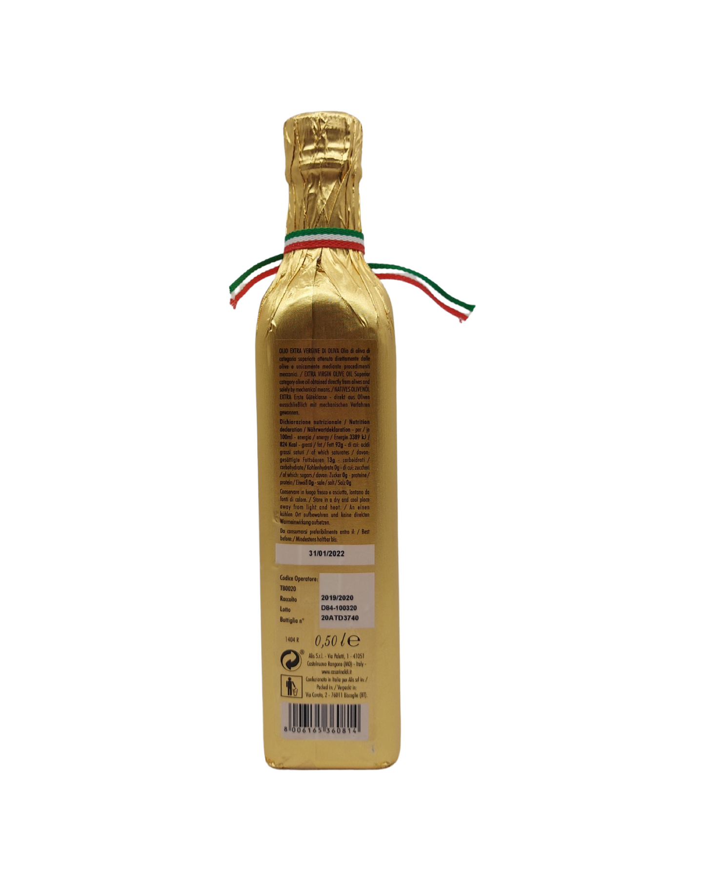 Extra virgin olive oil-Terra di Bari (500ml)