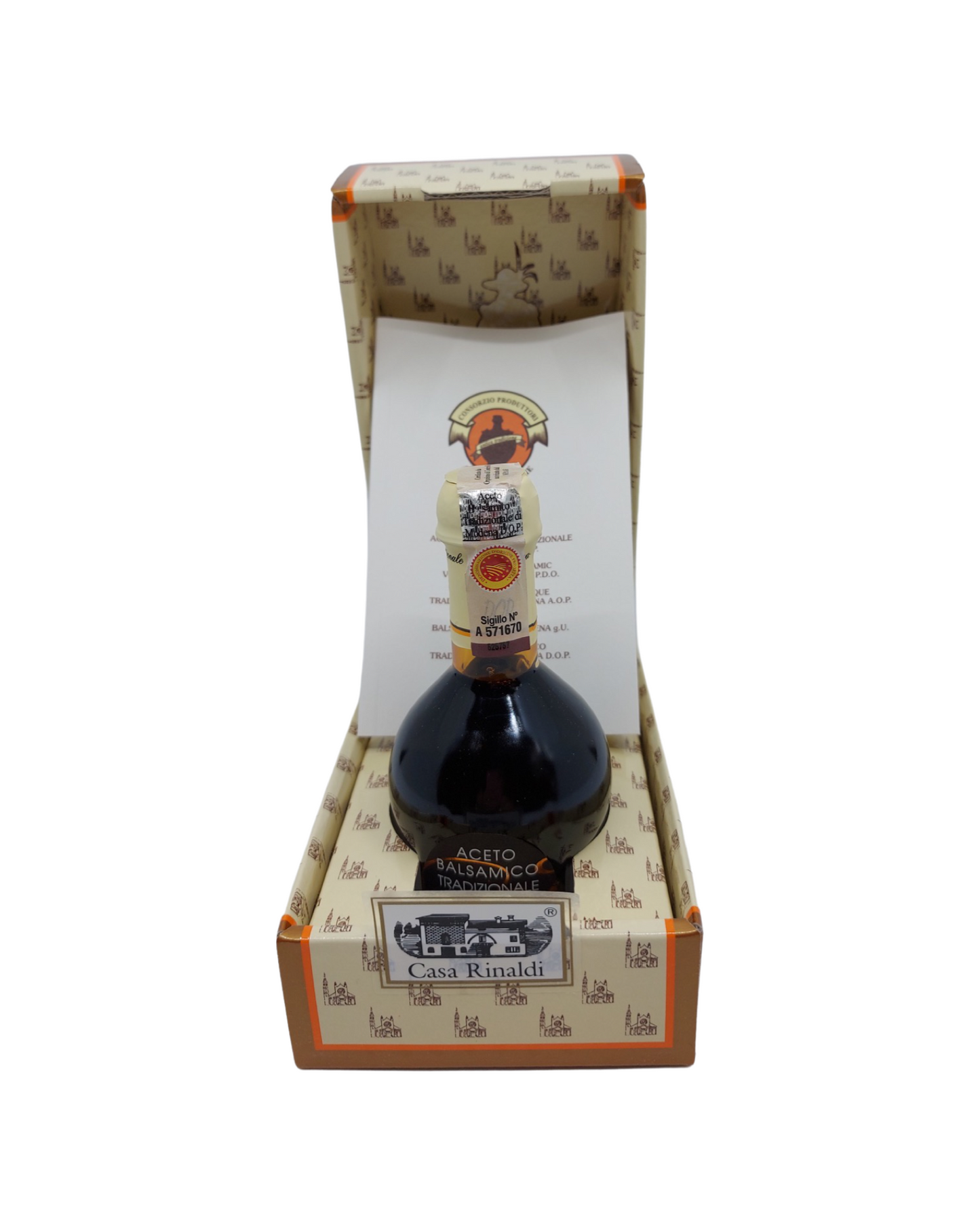 Traditional Balsamic vinegar of Modena Extra Aged (12 yrs) White Cap