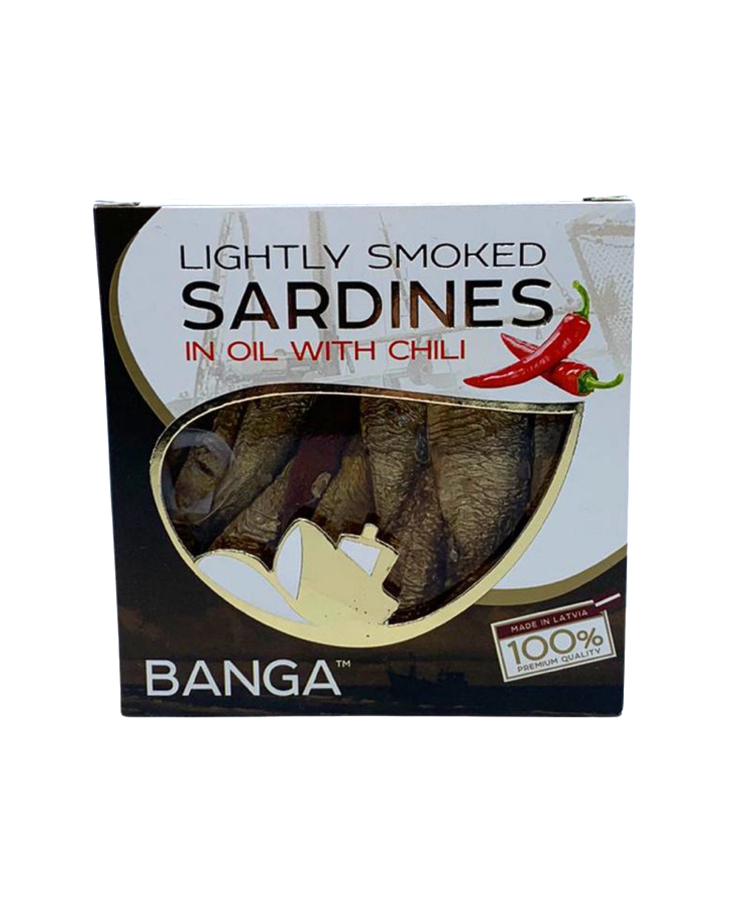 Smoked sardines in oil with chili (120g)