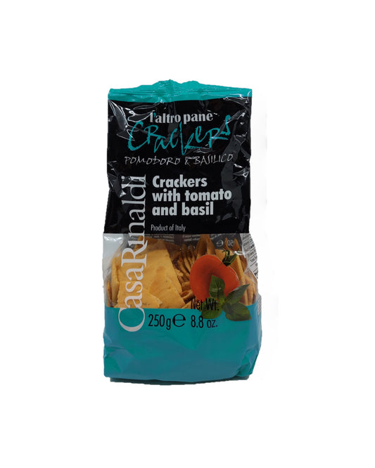 Italian crackers with tomato and basil (250g)