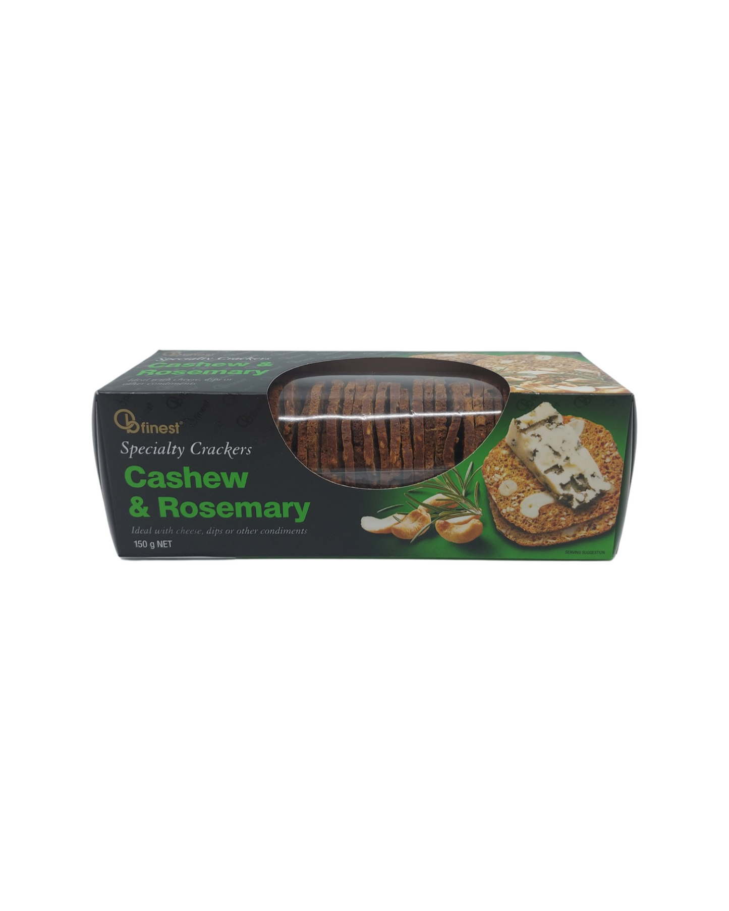 Specialty crackers -cashew & rosemary (150g)