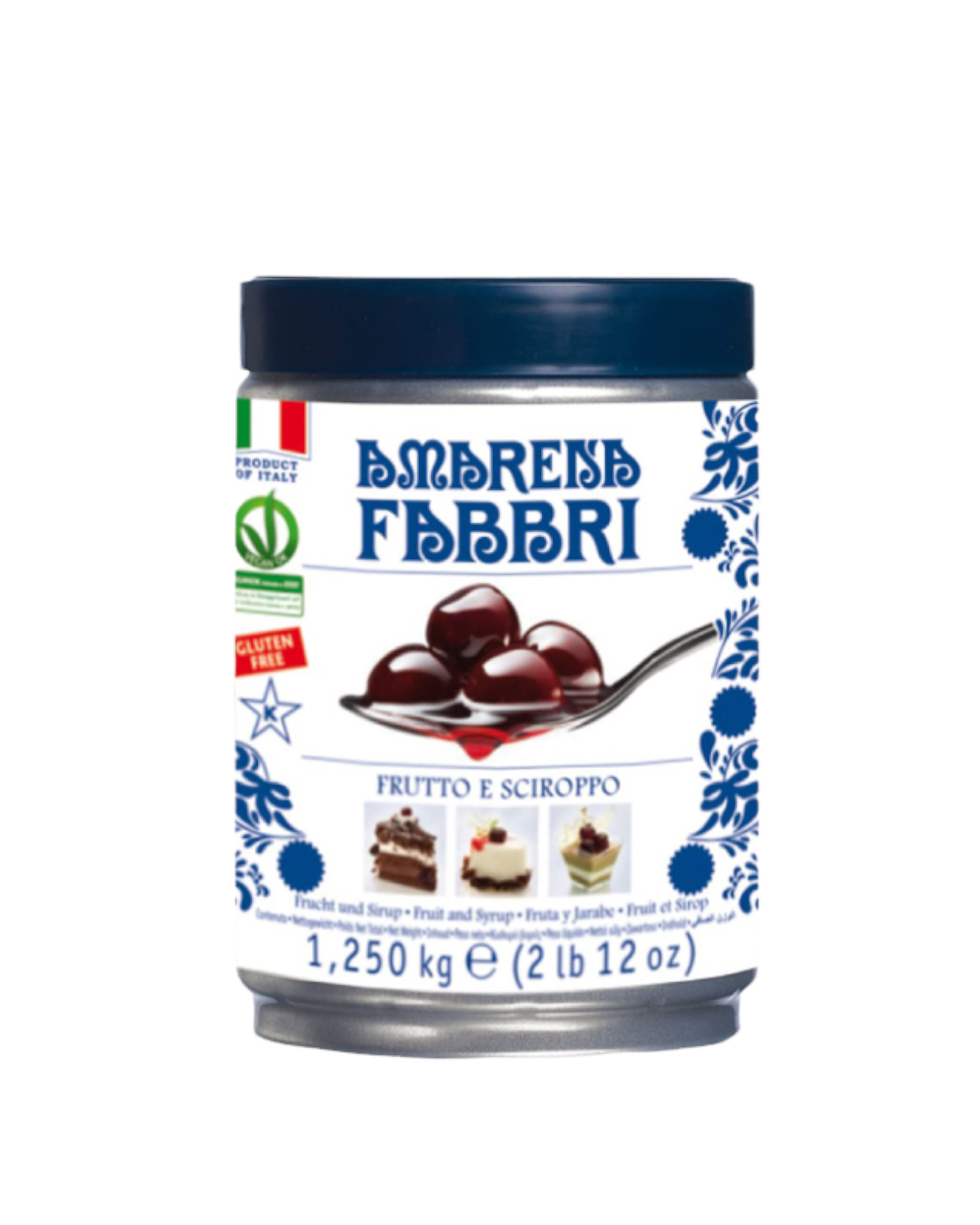 Fabbri - Amarena cherries tin (1.25kg)