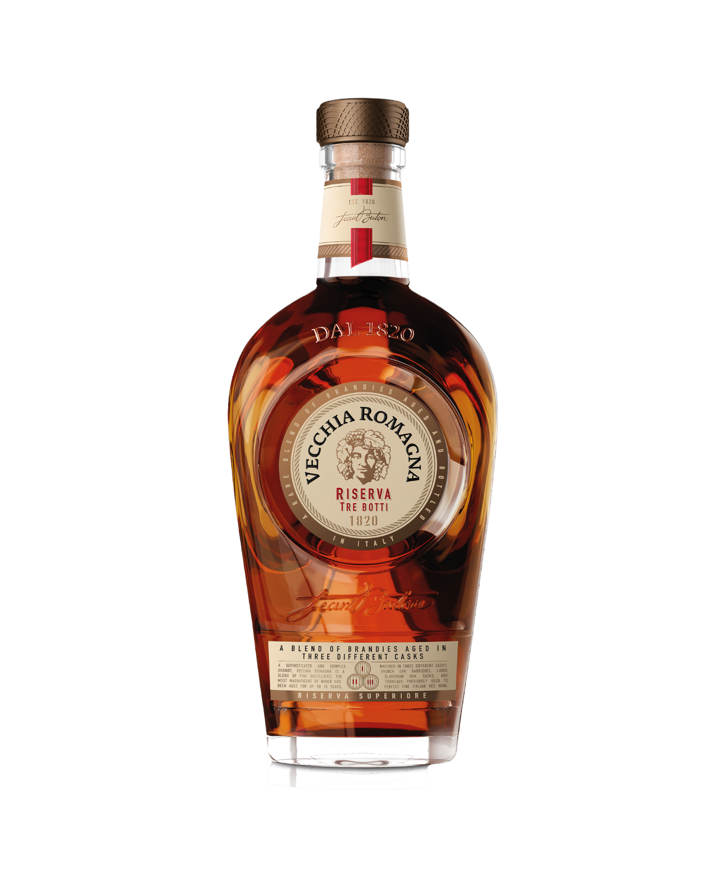 Vecchia Romagna Riserva Tre Botti Brandy (700ml )